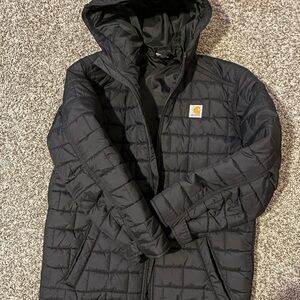 Carhartt Men's Black Quilted Jacket